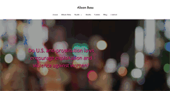 Desktop Screenshot of alison-bass.com